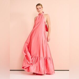 Free People x Hansen And Gretel Gateau Gown In Watermelon/ size M